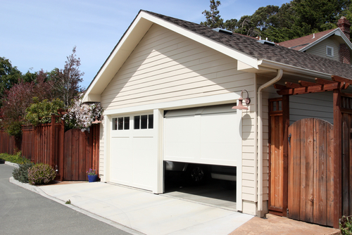 open garage door